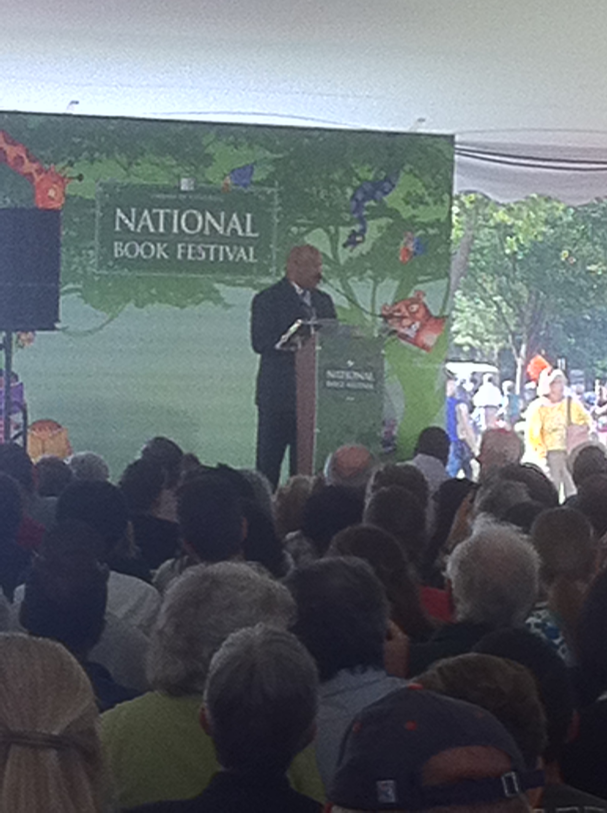 John Lewis at the National Book Festival